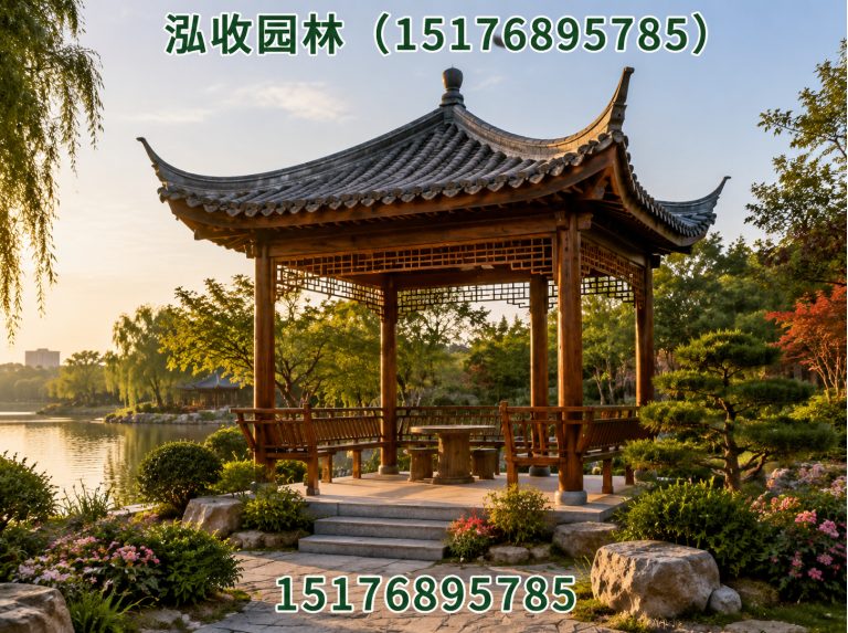 宜宾京津冀防腐木工程展示图